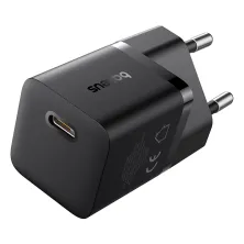 Сетевое зарядное устройство Baseus GaN5 Mini Fast Charger 1C PD3.0 25W Type-C 3A Черный