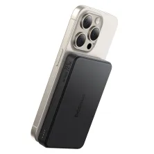 УМБ Baseus Airpow 2 Qi2 Magnetic 10000mAh 22.5W QC3.0+PD3.0 с функцией MagSafe и Qi2 15W Чорний