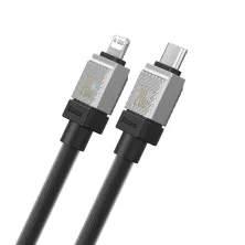 Кабель Baseus CoolPlay Series Fast Charging Data Cable Type-C to Lightning PD 20W 1m Чорний