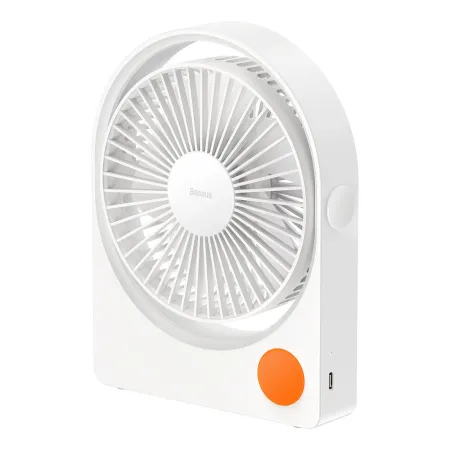 Вентилятор портативный Baseus Serenity Desktop Fan Pro настольный с аккумулятором 2000 мАч Белый