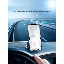 Автодержатель для телефона Baseus Osculum Type Gravity Черно-Красный