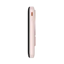 УМБ Baseus Magnetic Bracket 3in1 10000mAh 20W 3A QC3.0+PD3.0 з Бездротовою зарядкою Qi 15W Рожевий