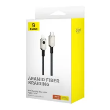 Кабель Baseus Unbreakable Series Fast Charging Data Cable Type-C to Lightning PD 20W 2m Сірий
