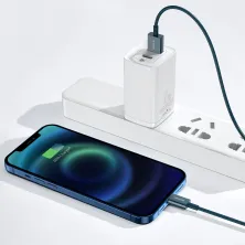 Кабель Baseus Superior Series Fast Charging Data Cable USB to Lightning 2.4A 2m Синий