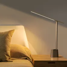 Настільна лампа Baseus LED Smart Eye Reading Desk Lamp із вбудованим акумулятором 2200 mAh Сірий