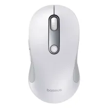 Беспроводная мышка Baseus F02 Ergonomic Wireless Mouse 2.4G/BT5.2 1000-1600-2000-2400-4000dpi Белый