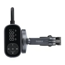 Велокомпресор універсальний Baseus PrimeTrip Series Portable Bike Pump акумуляторний 1750mAh 45W Сірий