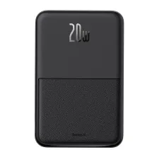 УМБ Baseus MagPro Magnetic Bracket Wireless Fast Charge 5000mAh 20W 2.4A QC3.0+PD3.0 з Бездротовою зарядкою Qi 15W Чорний
