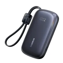 УМБ Baseus EnerFill FC21 Qpow 3 Ultra 20000mAh 22.5W с технологией QC3.0+PD3.0 + Кабель Type-C to Lightning Черный