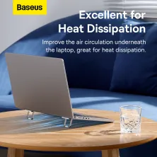 Підставка для ноутбука Baseus Slim Laptop Kickstand Сріблястий