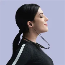Бездротові Bluetooth 5.3 навушники Baseus Bowie P1x Neckband спортивні Чорний