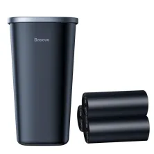 Автомобільний органайзер Baseus Dust-free Vehicle-mounted Trash Can контейнер для сміття Чорний