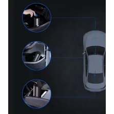 Автомобільний органайзер Baseus Gentleman Style Vehicle-mounted контейнер для сміття Чорний
