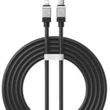 Кабель Baseus CoolPlay Series Fast Charging Data Cable Type-C to Lightning PD 20W 2m Чорний
