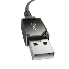 Кабель Baseus Unbreakable Series Fast Charging Data Cable USB to Lightning 2.4A 1m Чорний