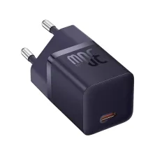 Сетевое зарядное устройство Baseus GaN5 Fast Charger 1C PD3.0 30W Type-C 3A Фиолетовый