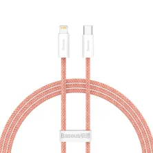 Кабель Baseus Dynamic Series Fast Charging Data Cable Type-C to Lightning PD 20W 1m Помаранчевий
