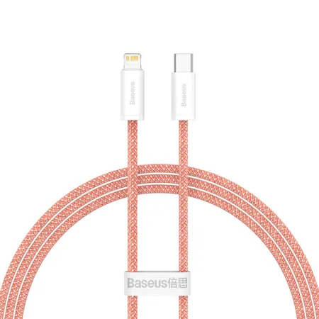 Кабель Baseus Dynamic Series Fast Charging Data Cable Type-C to Lightning PD 20W 1m Помаранчевий