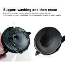 Автодержатель для телефона Baseus Osculum Type Gravity Черно-Красный