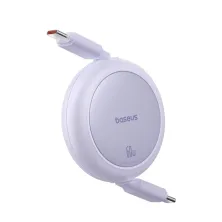 Кабель Baseus Free2Pull Mini Charging Data Cable Type-C to Type-C 60W 1m Фіолетовий