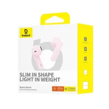 Бездротові Bluetooth навушники Baseus Bowie E16 True Wireless TWS Earphones Рожевий