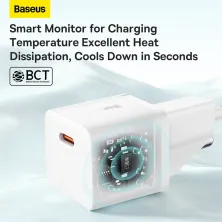 Сетевое зарядное устройство Baseus GaN5 Fast Charger 1C PD3.0 20W Type-C 3A Белый