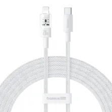Кабель Baseus Gem Series Fast Charging Data Cable Type-C to Lightning PD 20W 2m Білий