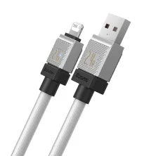 Кабель Baseus CoolPlay Series Fast Charging Cable USB to Lightning 2.4A 1m Білий