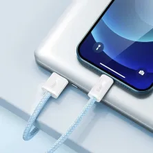 Кабель Baseus Dynamic Series Fast Charging USB to Lightning 2.4A 1m Голубой