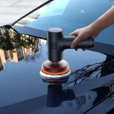 Аккумуляторная полировальная машинка для автомобиля Baseus NeoPower Wireless Mini Car Waxer Lite 30 Вт 30 минут 2 насадки Черный