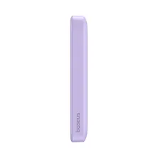 УМБ Baseus Magnetic Wireless 2in1 6000mAh 20W 2.4A QC3.0+PD3.0 з Бездротовою зарядкою Qi 15W Фіолетовий