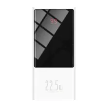 УМБ Baseus Super Mini 20000mAh 22.5W 5A с технологией QC3.0+PD3.0 + Кабель USB to Type-C Белый