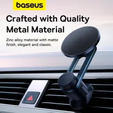 Автотримач для телефону магнітний Baseus MagPro Series Magnetic Car Mount в повітропровід Чорний