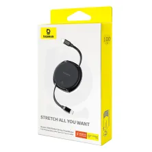 Кабель Baseus Pathfinder Series Free2Draw Fast Charging Data Cable Type-C to Type-C 100W 20V 5A 1m Чорний