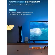 Сетевое зарядное устройство Baseus PowerCombo Tower PowerStrip 35W 3AC+2USB+2Type-C 3A Черный