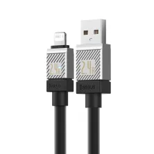 Кабель Baseus CoolPlay Series Fast Charging Cable USB to Lightning 2.4A 2m Чорний
