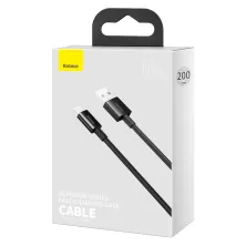 Кабель Baseus Superior Series Fast Charging Data Cable USB to Type-C 66W 11V 6A 2m Черный