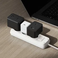 Сетевое зарядное устройство Baseus Palm Fast Charger 1C PD3.0 30W Type-C 3A  + Кабель Type-C to Type-C 60W 20V/3A 1м Белый