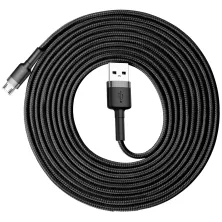 Кабель Baseus Cafule Cable USB to Micro USB 2A 3m Чорний