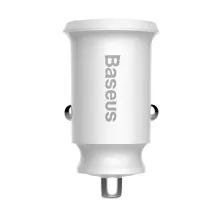 Автомобільний зарядний пристрій Baseus Grain 2USB 3.1A Білий