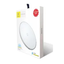 Беспроводное зарядное устройство Baseus Simple Wireless Charger с технологией Qi 10W Белый