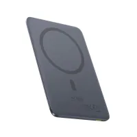 УМБ Baseus PicoGo AM41 Ultra-Slim Magnetic 5000mAh 20W с функцией MagSafe и Qi 15W и Type-C to Type-C кабелем 60W Серый