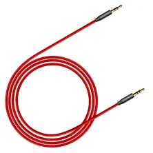 Аудио-кабель Baseus Yiven AUX 3.5 to AUX 3.5 Audio Cable M30 1м Червоний