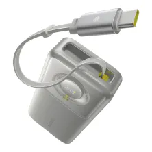 УМБ Baseus Free2Pull with Retractable Cable 20000mAh 65W с технологией QC3.0+PD3.0 и Type-C кабелем 60W Серый