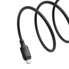 Кабель Baseus Silky Series Fast Charging Data Cable Type-C to Lightning PD 20W 2m Черный