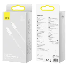 Кабель Baseus Dynamic Series Fast Charging Data Cable Type-C to Lightning PD 20W 2m Білий