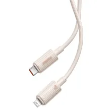 Кабель Baseus Habitat Series Fast Charging Data Cable Type-C to Lightning PD 20W 2m Рожевий