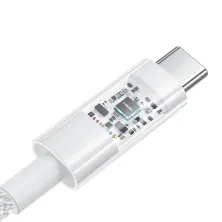 Кабель Baseus Gem Series Fast Charging Data Cable Type-C to Type-C 100W 20V 5A 1m Белый