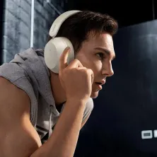 Бездротові навушники Bluetooth Baseus Bass 35 Max Wireless Headphone Білий