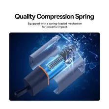 Аварийный молоток и нож для ремня автомобильный Baseus Sharp Tool Series Emergency Hammer Pro Черный